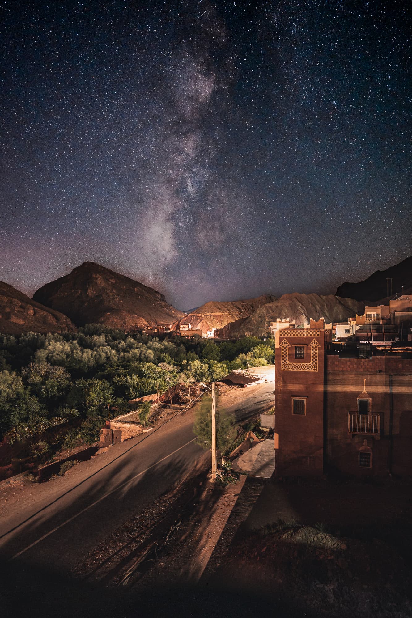 Dades region mountain scenery
