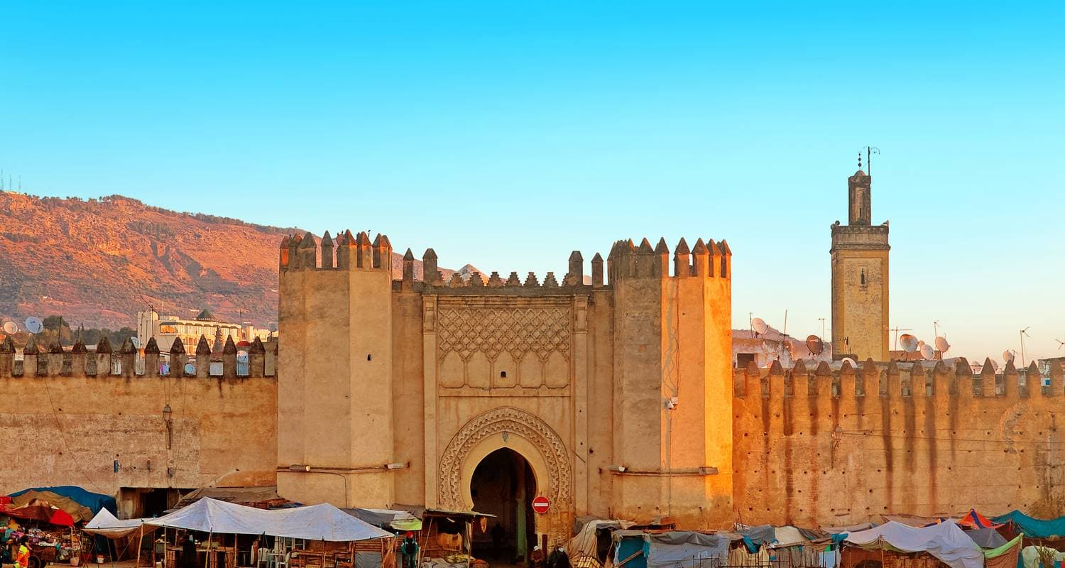 Scenic landscape of Morocco